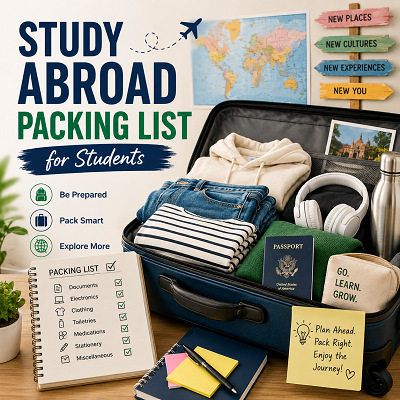 Study Abroad Packing List for Students