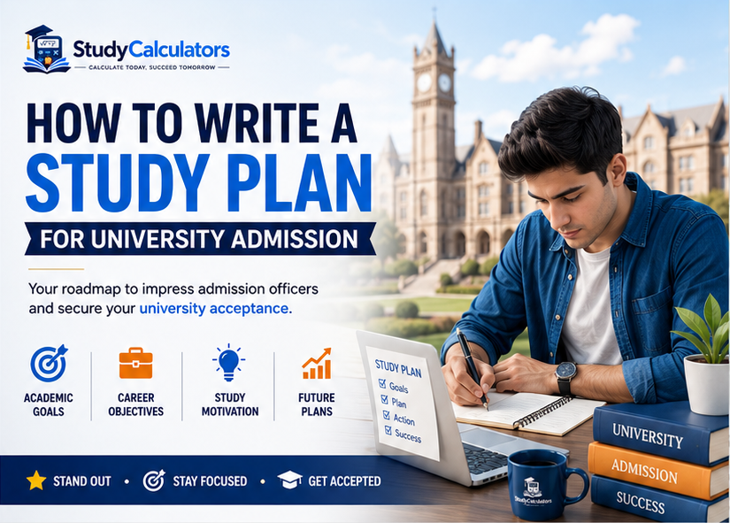 HOW TO WRITE A STUDY PLAN