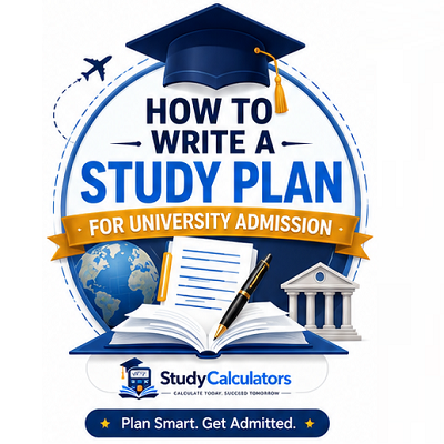 HOW TO WRITE A STUDY PLAN